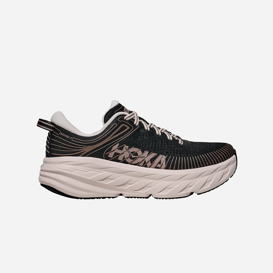 Giày Sneaker Nữ HOKA Bondi 7 - Đen - Supersports Vietnam