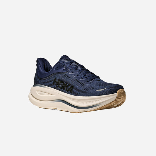 Giày Chạy Bộ Nam HOKA Bondi 9 Wide - Xanh Navy - Supersports Vietnam