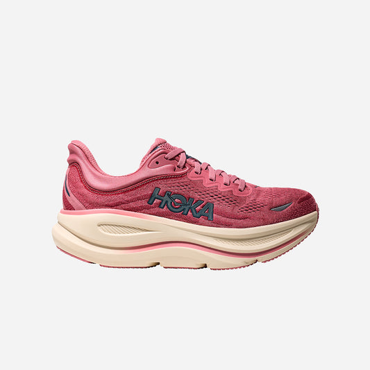 Giày Chạy Bộ Nữ HOKA Bondi 9 Wide - Hồng - Supersports Vietnam