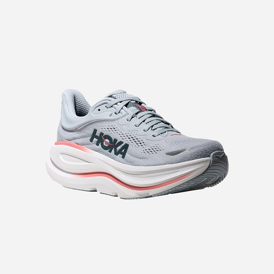 Giày Chạy Bộ Nữ HOKA Bondi 9 Wide - Xám - Supersports Vietnam