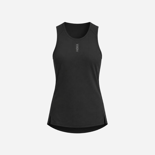 Áo Ba Lỗ Nữ HOKA Everyrun - Đen - Supersports Vietnam