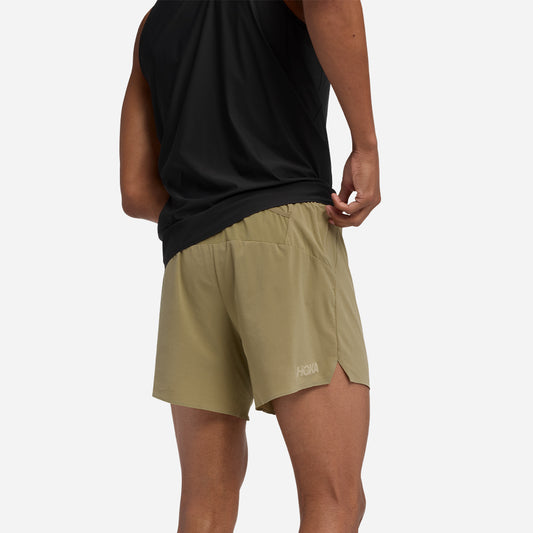 Quần Ngắn Thể Thao Nam HOKA Glide 5 Brief - Nâu - Supersports Vietnam