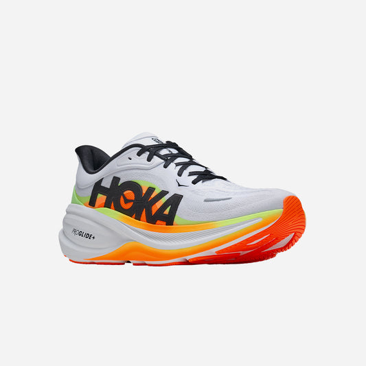 Giày Chạy Bộ Nam HOKA Clifton Pro Wide - Trắng - Supersports Vietnam