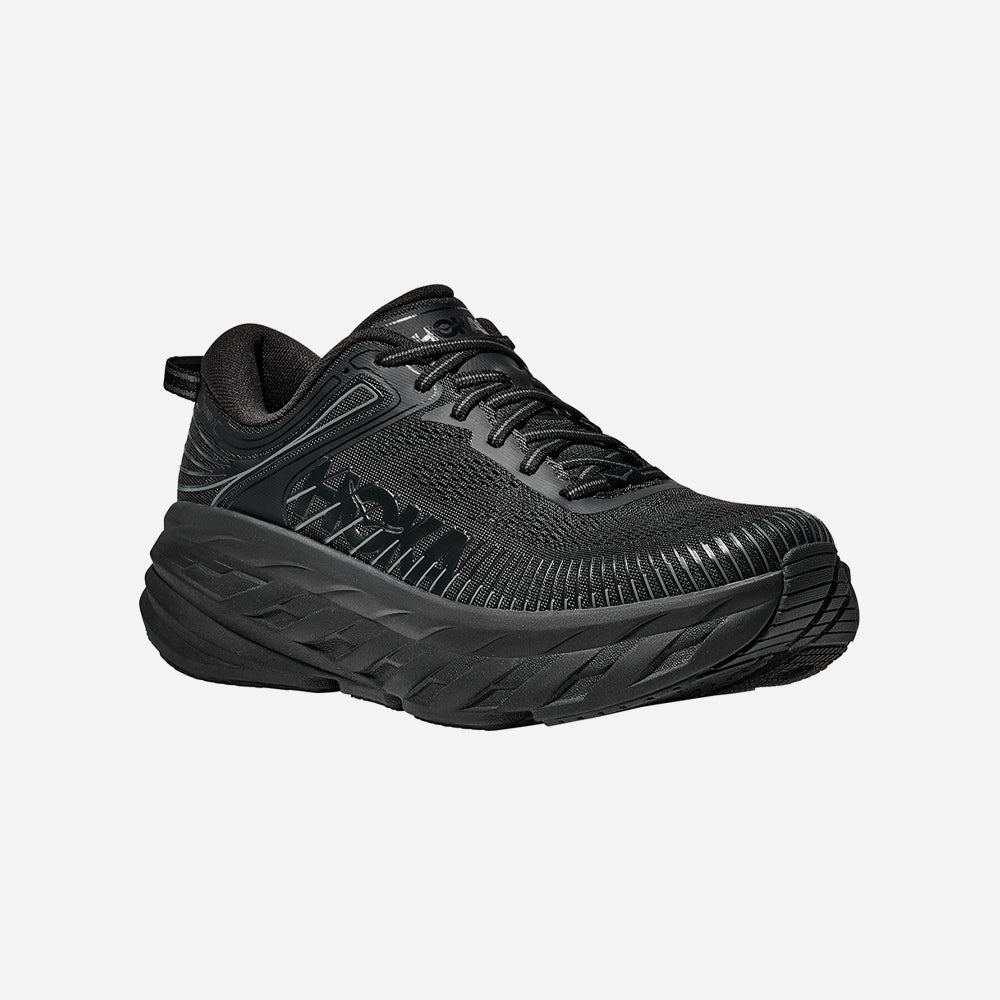 Giày Sneaker Nam HOKA Bondi 7 - Đen - Supersports Vietnam