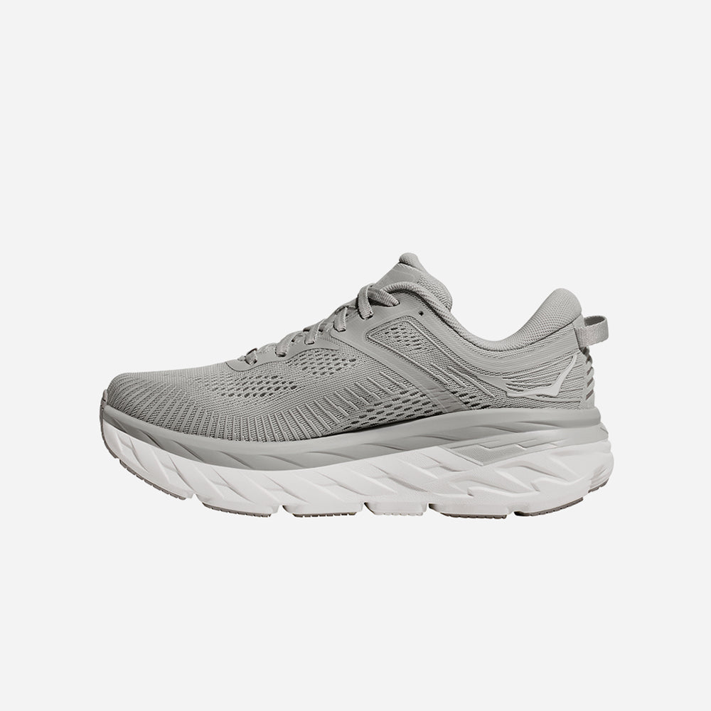 Giày Sneaker Nam HOKA Bondi 7 - Xám - Supersports Vietnam