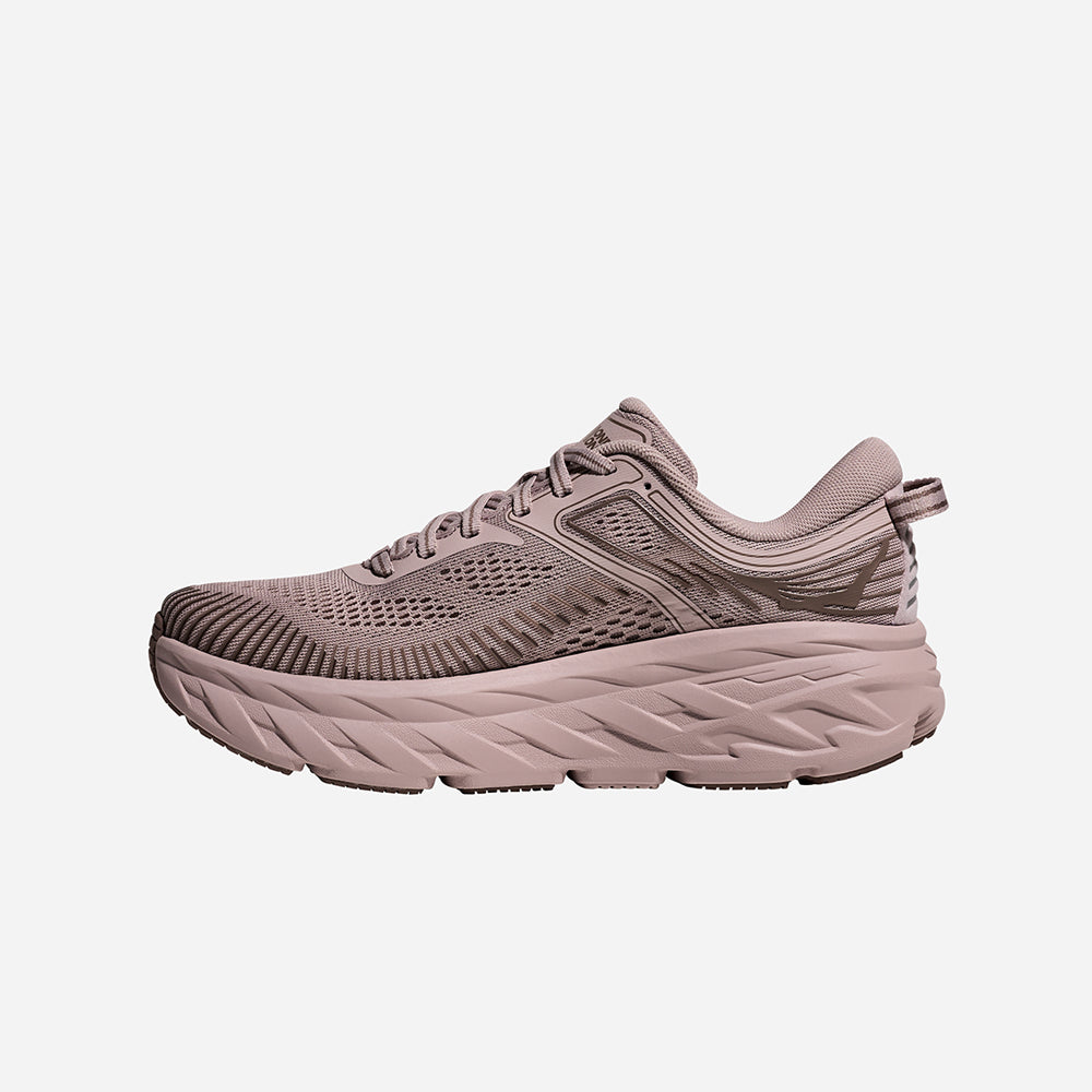 Giày Sneaker Nữ HOKA Bondi 7 - Hồng - Supersports Vietnam