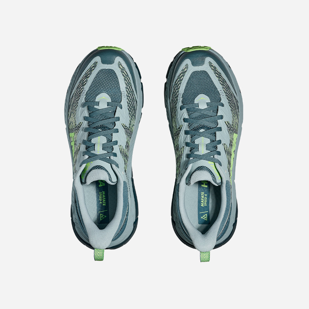 Giày Chạy Trail Nam HOKA Mafate Speed 4 - Xanh Mint - Supersports Vietnam