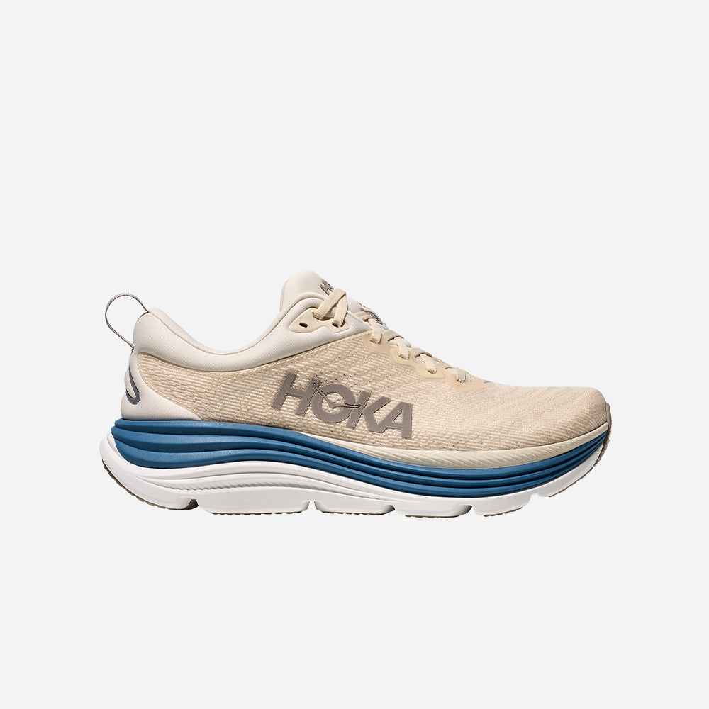 Giày Chạy Bộ Nam HOKA Gaviota 5 Wide - Be - Supersports Vietnam
