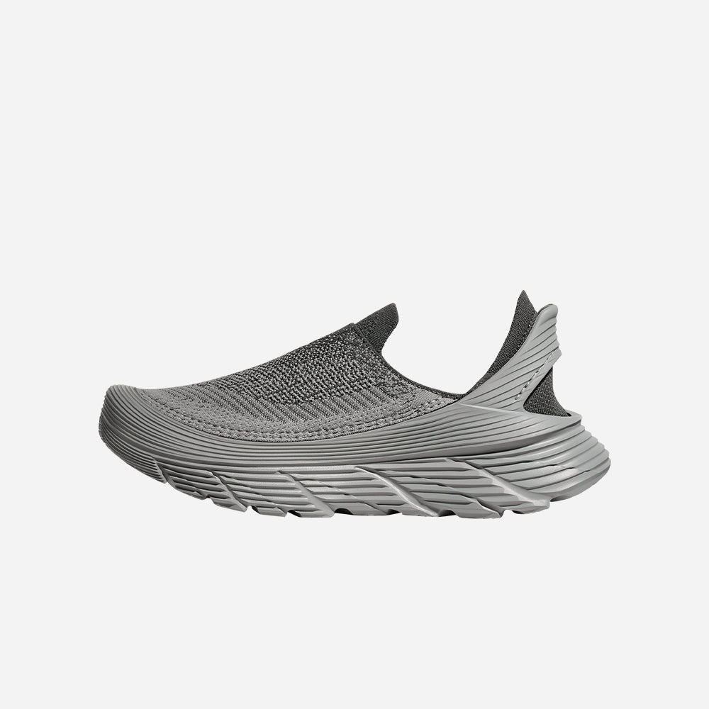 Giày Sneaker Unisex HOKA Restore Tc - Xám - Supersports Vietnam