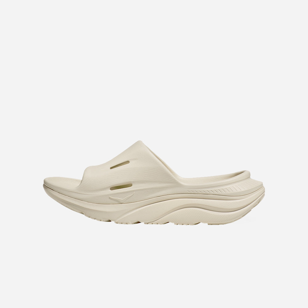 Dép Quai Ngang Unisex HOKA Ora Recovery Slide 3 - Be - Supersports Vietnam