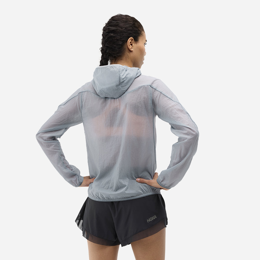 Áo Khoác Nữ HOKA Skyflow - Xám - Supersports Vietnam