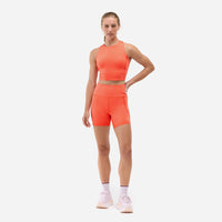Áo Bra Thể Thao Nữ HOKA Elaro Crop - Cam - Supersports Vietnam