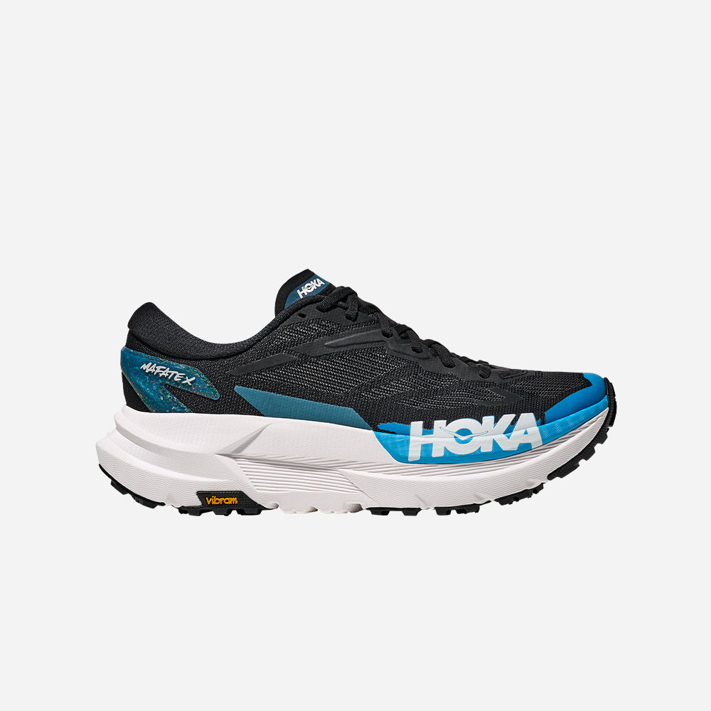 Giày Chạy Trail Nam HOKA Mafate X - Đen - Supersports Vietnam