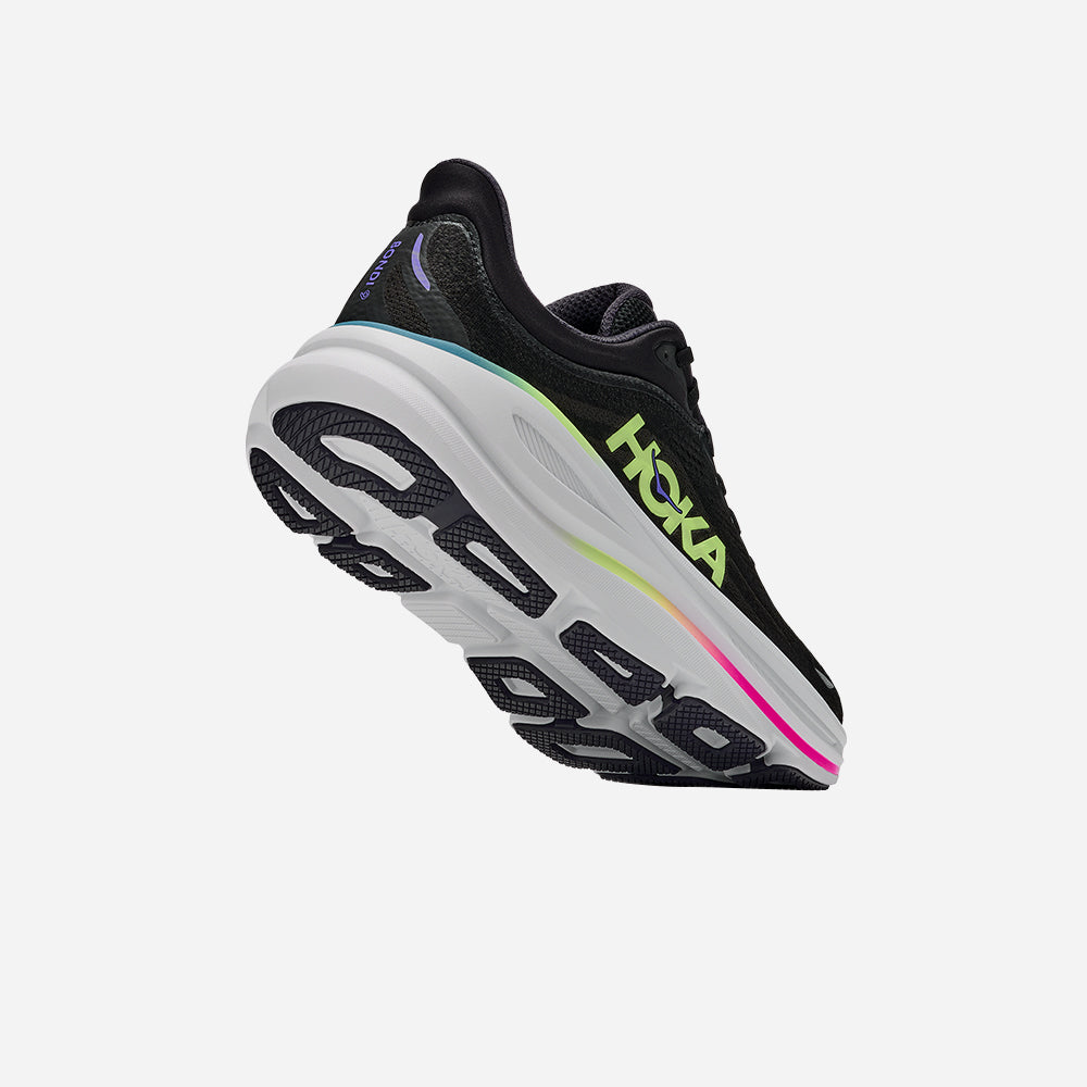 Giày Chạy Bộ Nam HOKA Bondi 9 - Đen - Supersports Vietnam