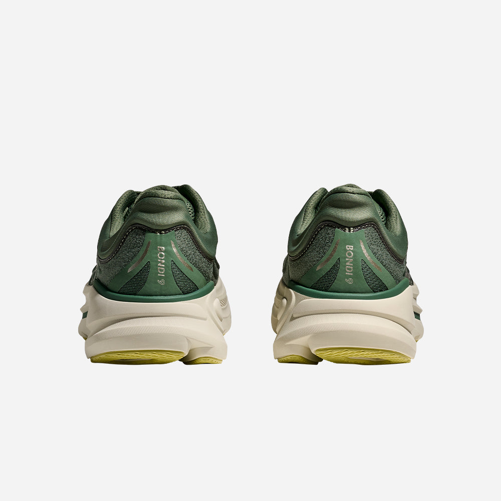 Giày Chạy Bộ Nam HOKA Bondi 9 - Xanh Lá - Supersports Vietnam