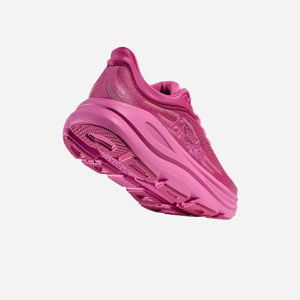 Giày Chạy Bộ Nữ HOKA Bondi 9 - Hồng - Supersports Vietnam