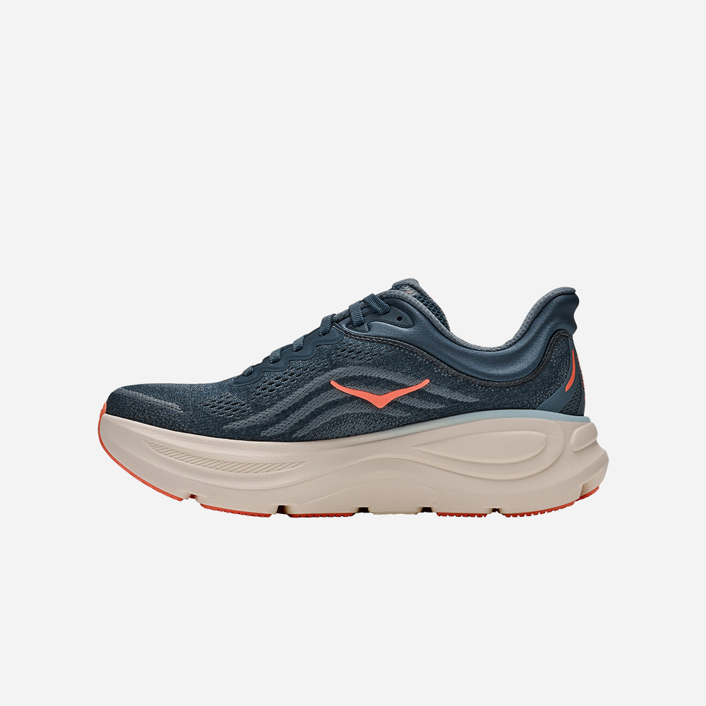 Giày Chạy Bộ Nữ HOKA Bondi 9 - Xanh Navy - Supersports Vietnam