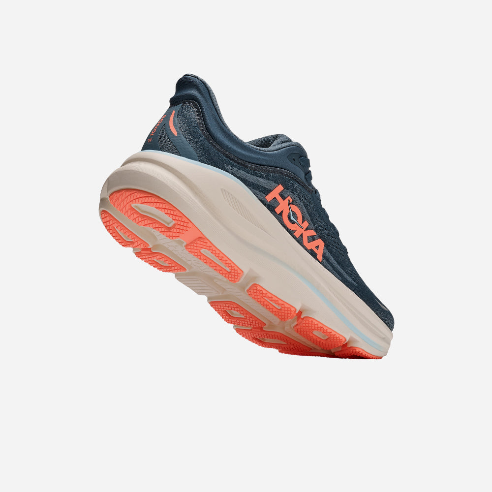 Giày Chạy Bộ Nữ HOKA Bondi 9 - Xanh Navy - Supersports Vietnam