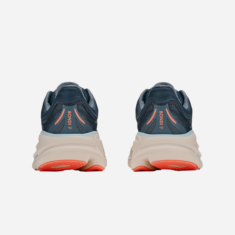 Giày Chạy Bộ Nữ HOKA Bondi 9 - Xanh Navy - Supersports Vietnam