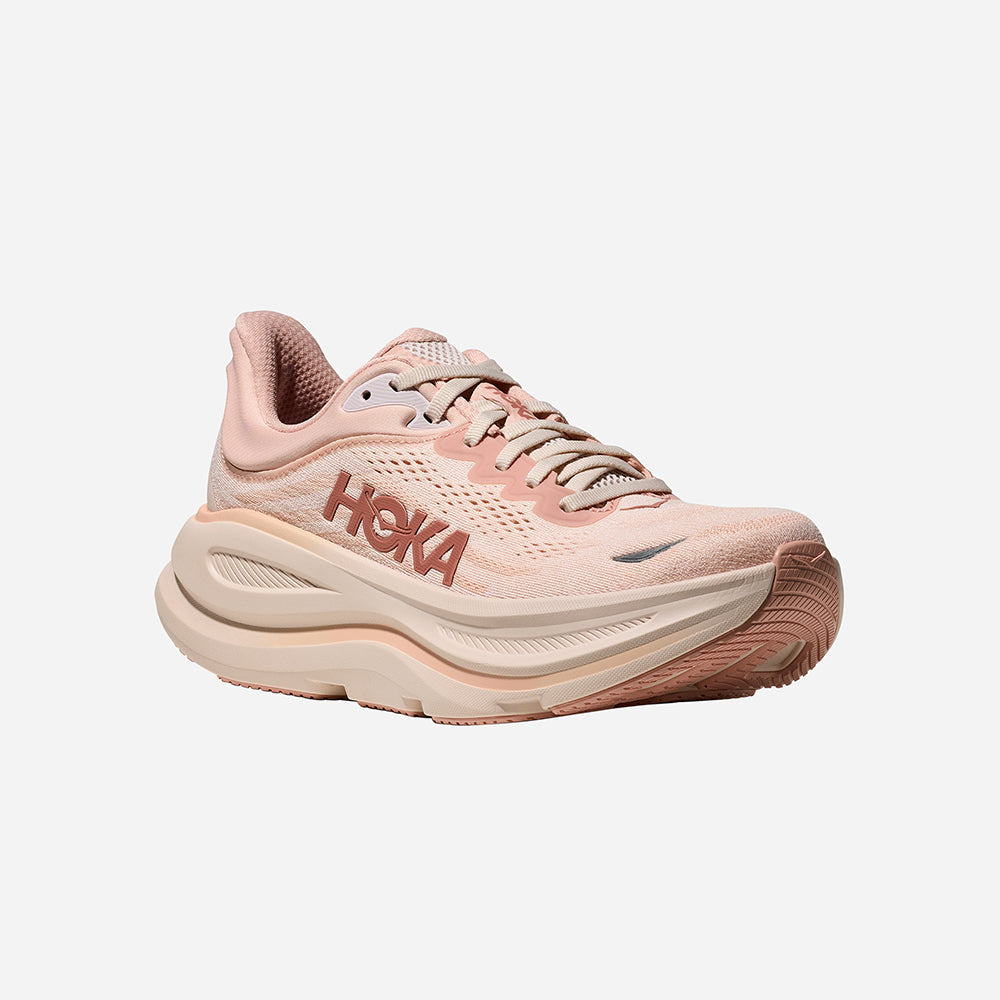 Giày Chạy Bộ Nữ HOKA Bondi 9 - Hồng - Supersports Vietnam