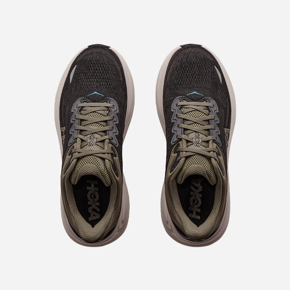 Giày Chạy Bộ Nam HOKA Bondi 9 Wide - Đen
