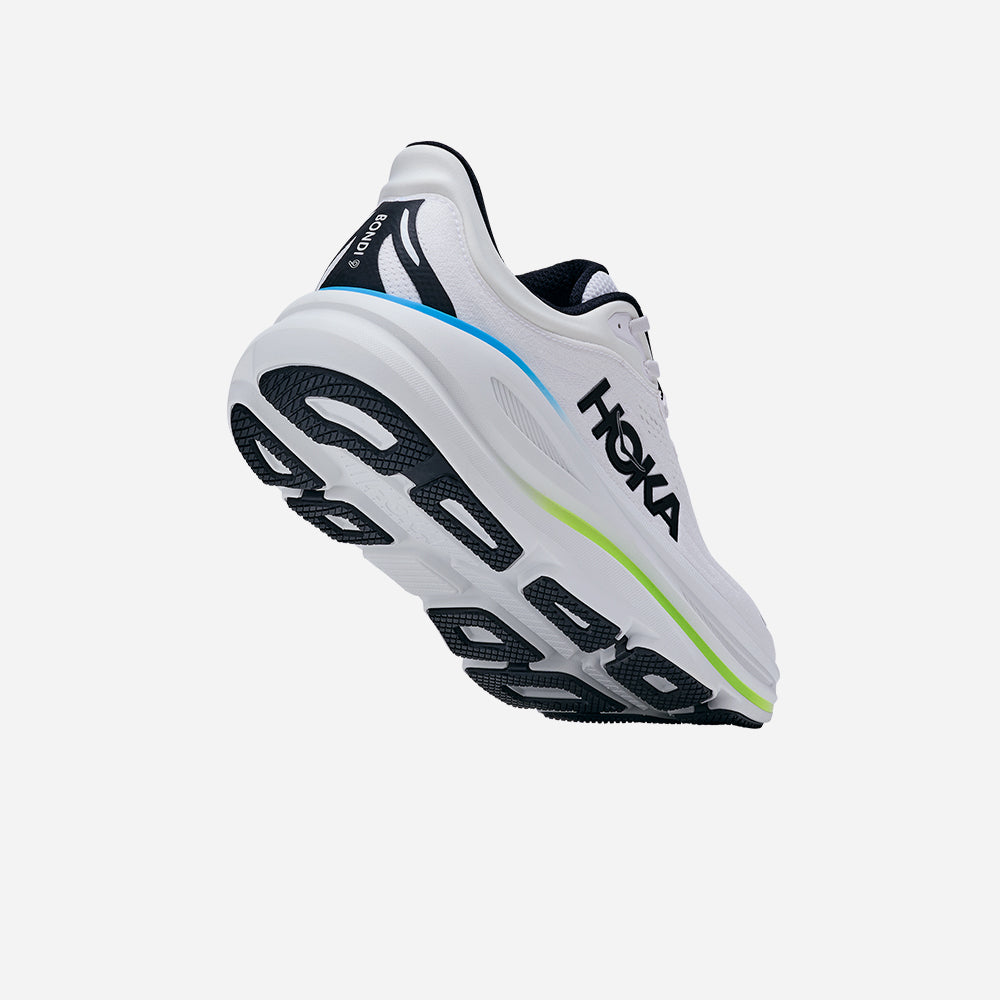 Giày Chạy Bộ Nam HOKA Bondi 9 Wide - Trắng - Supersports Vietnam