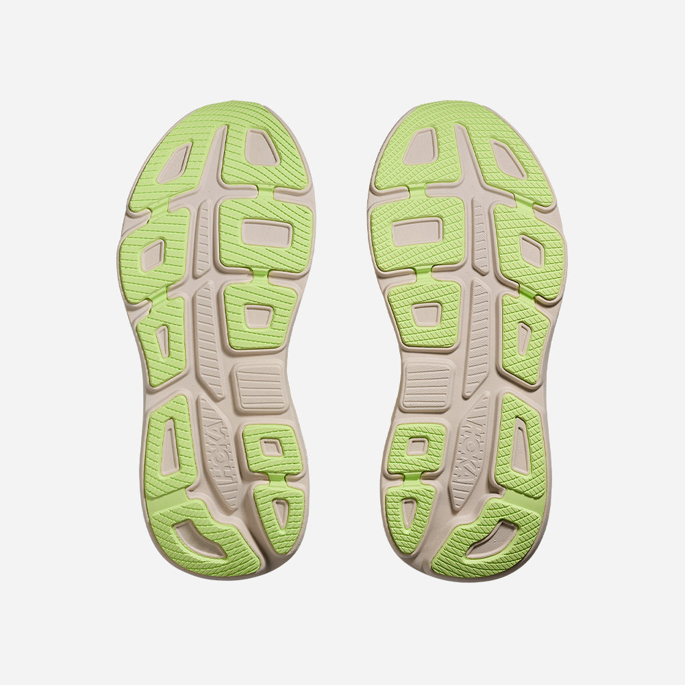Giày Chạy Bộ Nam HOKA Bondi 9 Wide - Be - Supersports Vietnam