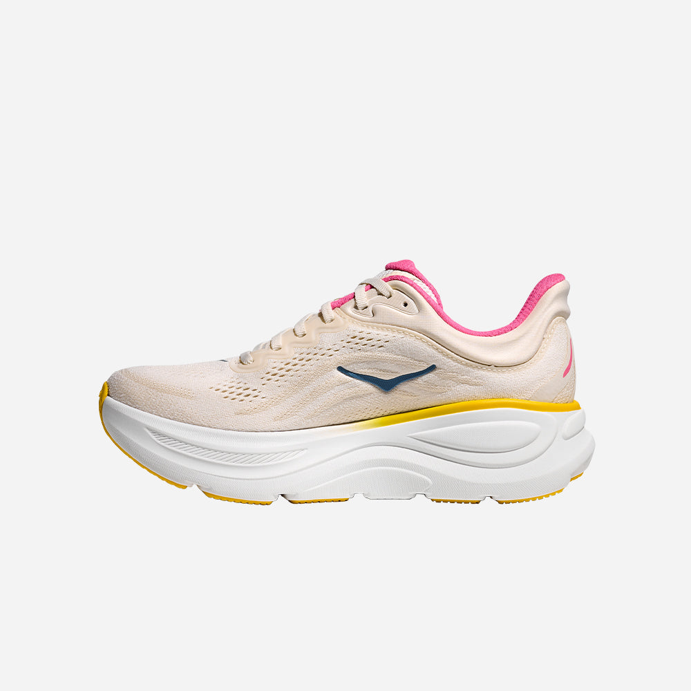 Giày Chạy Bộ Nữ HOKA Bondi 9 Wide - Be - Supersports Vietnam