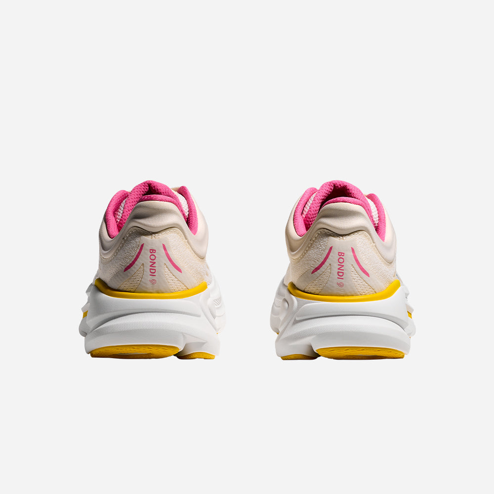 Giày Chạy Bộ Nữ HOKA Bondi 9 Wide - Be - Supersports Vietnam