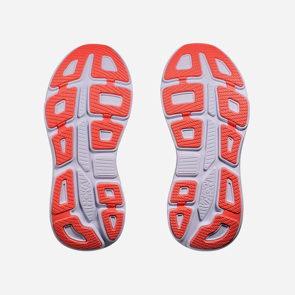 Giày Chạy Bộ Nữ HOKA Bondi 9 Wide - Tím - Supersports Vietnam