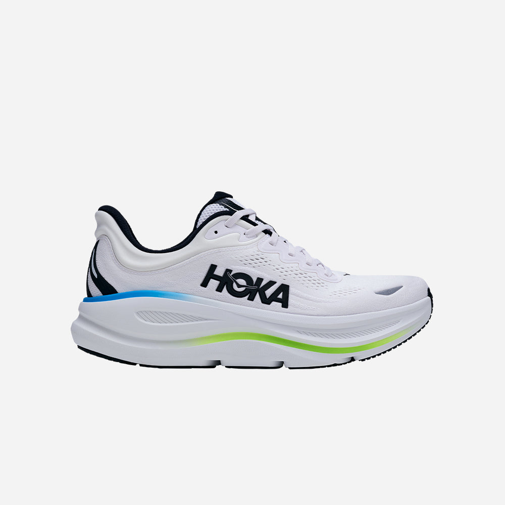 Giày Chạy Bộ Nữ HOKA Bondi 9 Wide - Trắng