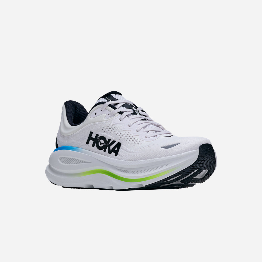 Giày Chạy Bộ Nữ HOKA Bondi 9 Wide - Trắng