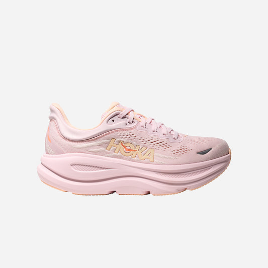 Giày Chạy Bộ Nữ HOKA Bondi 9 Wide - Hồng - Supersports Vietnam