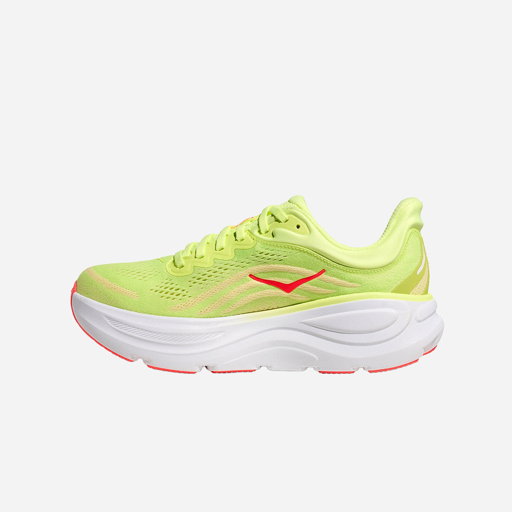 Giày Chạy Bộ Nữ HOKA Bondi 9 Wide - Xanh Lá - Supersports Vietnam