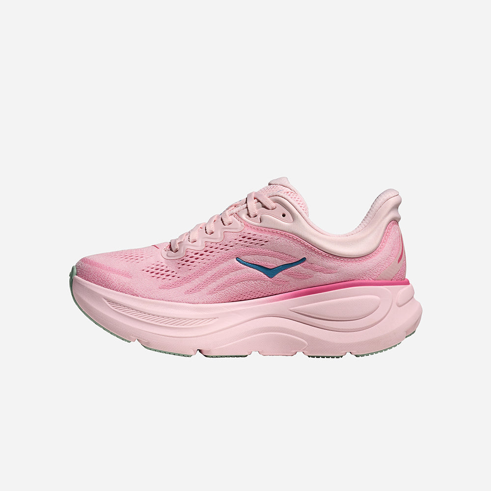 Giày Chạy Bộ Nữ HOKA Bondi 9 Wide - Hồng - Supersports Vietnam