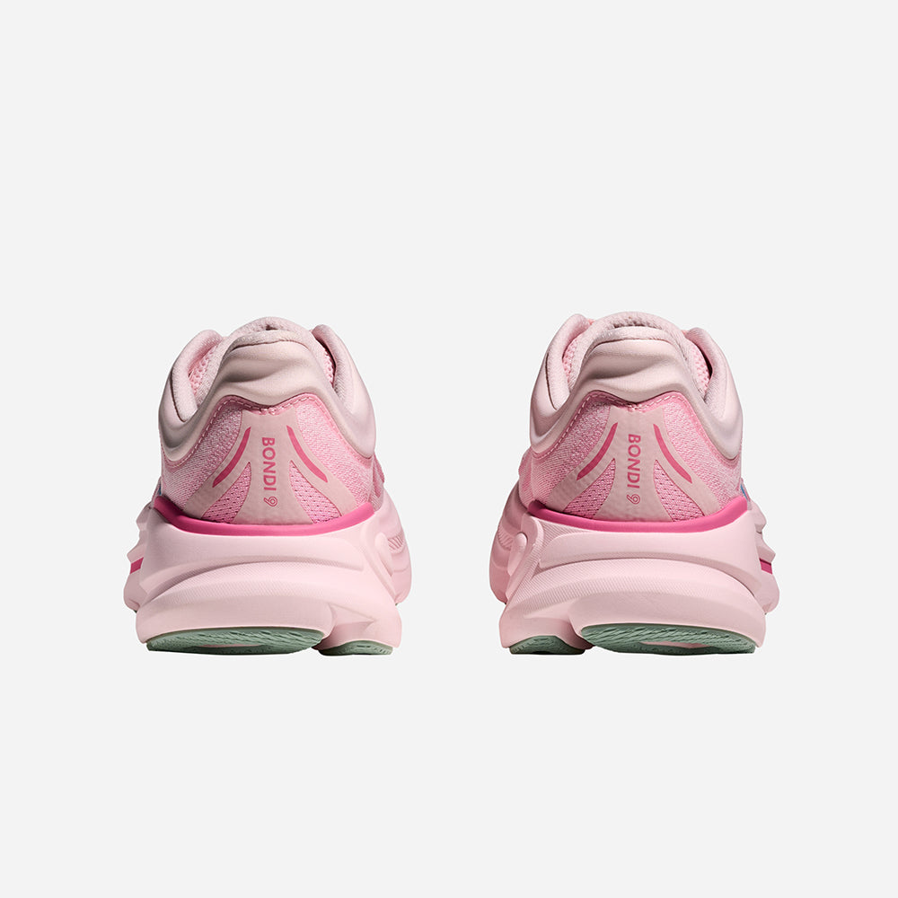 Giày Chạy Bộ Nữ HOKA Bondi 9 Wide - Hồng - Supersports Vietnam