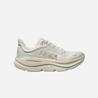 Women's HOKA Bondi 9 Wide Running Shoes - Beige