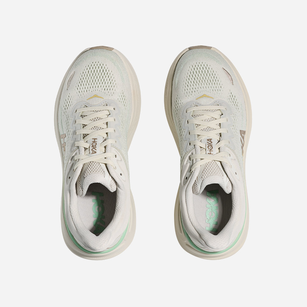 Giày Chạy Bộ Nữ HOKA Bondi 9 Wide - Be - Supersports Vietnam
