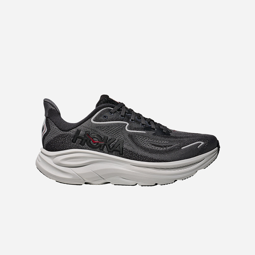 Giày Chạy Bộ Nam HOKA Clifton 10 - Đen - Supersports Vietnam