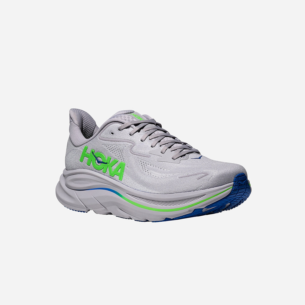 Giày Chạy Bộ Nam HOKA Clifton 10 Wide - Xám - Supersports Vietnam