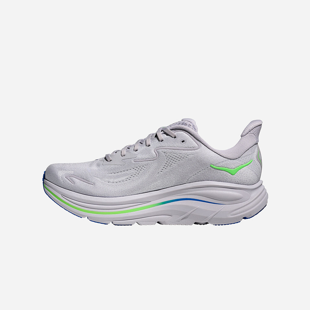 Giày Chạy Bộ Nam HOKA Clifton 10 Wide - Xám - Supersports Vietnam