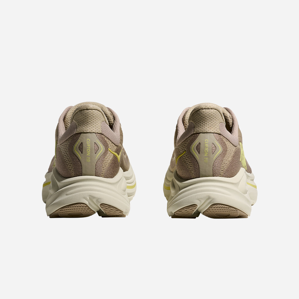 Giày Chạy Bộ Nam HOKA Clifton 10 Wide - Nâu - Supersports Vietnam