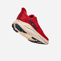 Giày Chạy Bộ Nam HOKA Clifton 10 Wide - Đỏ - Supersports Vietnam