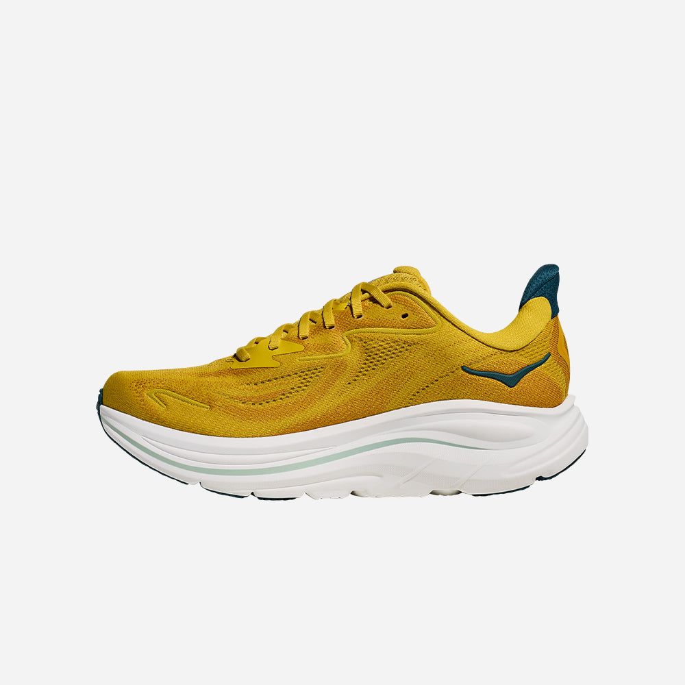 Giày Chạy Bộ Nam HOKA Clifton 10 Wide - Vàng - Supersports Vietnam