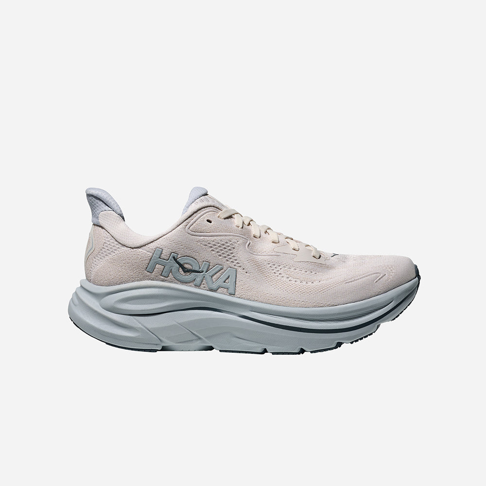 Giày Chạy Bộ Nữ HOKA Clifton 10 Wide - Xám - Supersports Vietnam