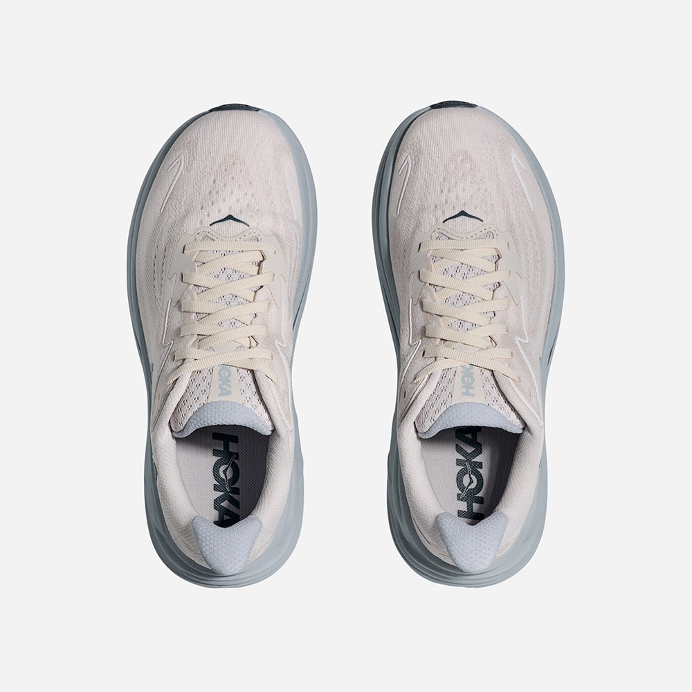 Giày Chạy Bộ Nữ HOKA Clifton 10 Wide - Xám - Supersports Vietnam