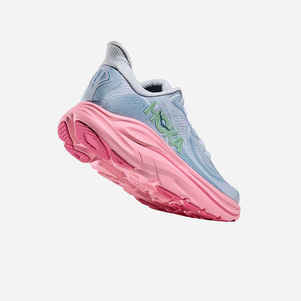Giày Chạy Bộ Nữ HOKA Clifton 10 Wide - Xanh Dương - Supersports Vietnam