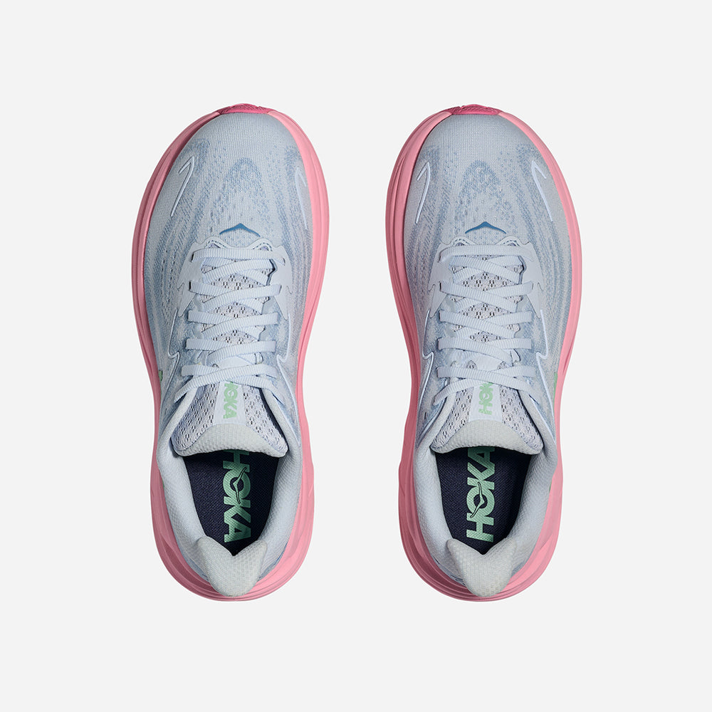 Giày Chạy Bộ Nữ HOKA Clifton 10 Wide - Xanh Dương - Supersports Vietnam