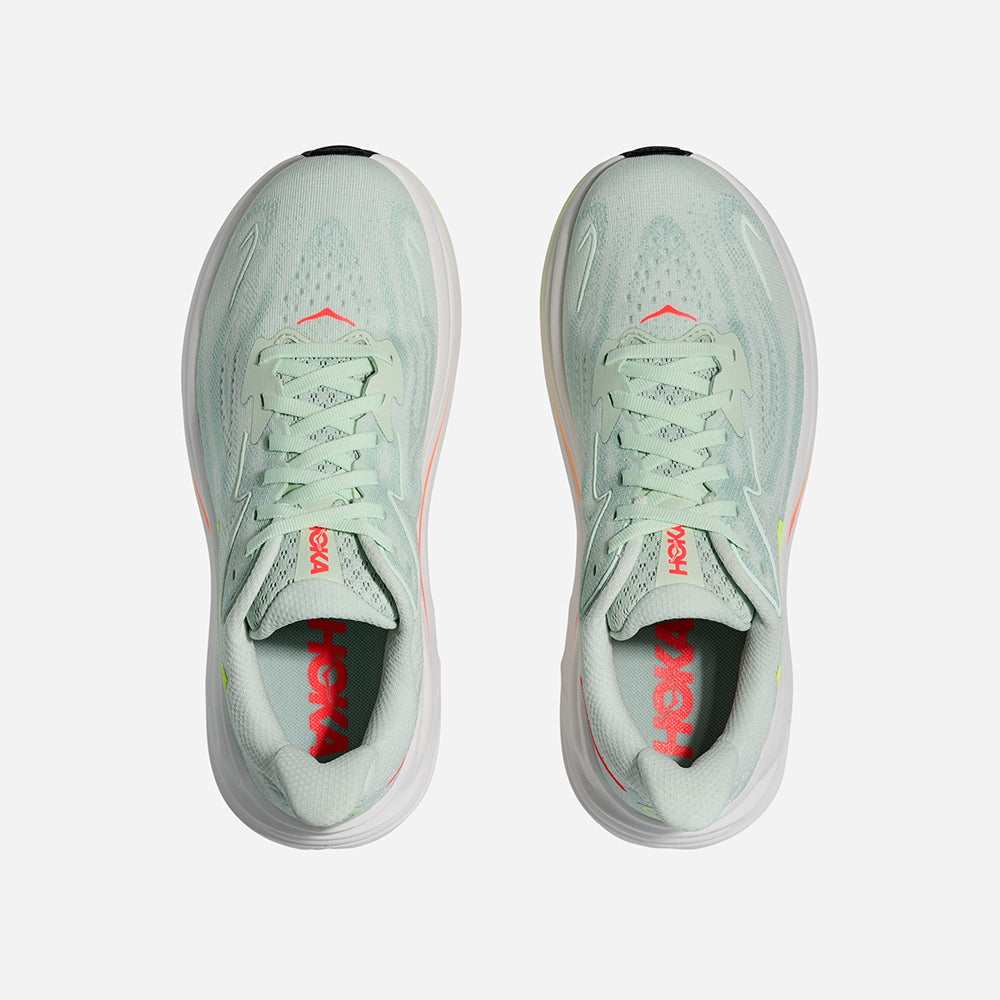 Giày Chạy Bộ Nữ HOKA Clifton 10 Wide - Xanh Mint - Supersports Vietnam