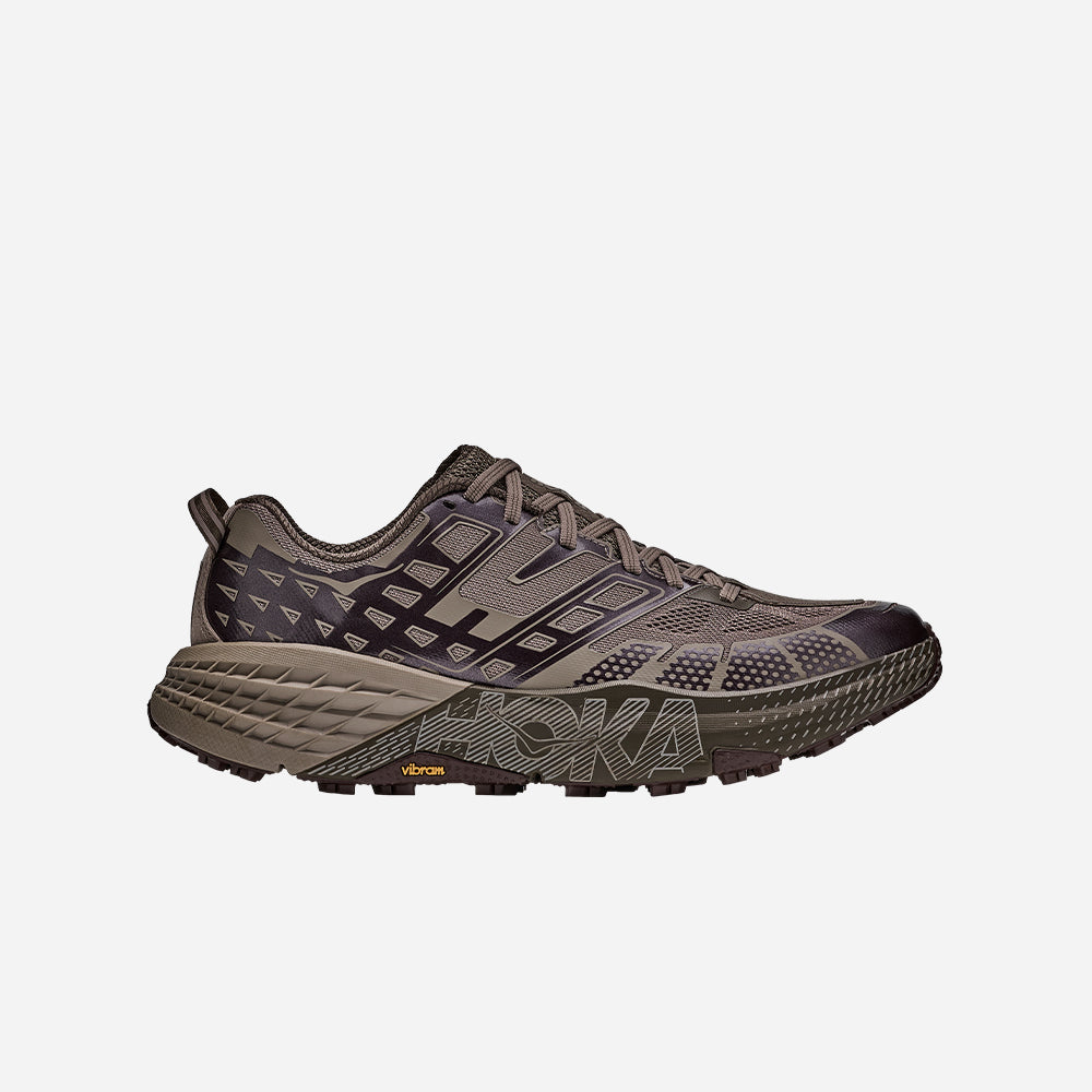 Giày Sneaker Unisex HOKA Speedgoat 2 - Nâu - Supersports Vietnam